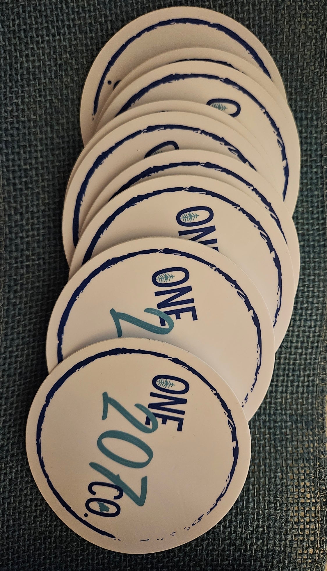 One207 Co Logo Stickers