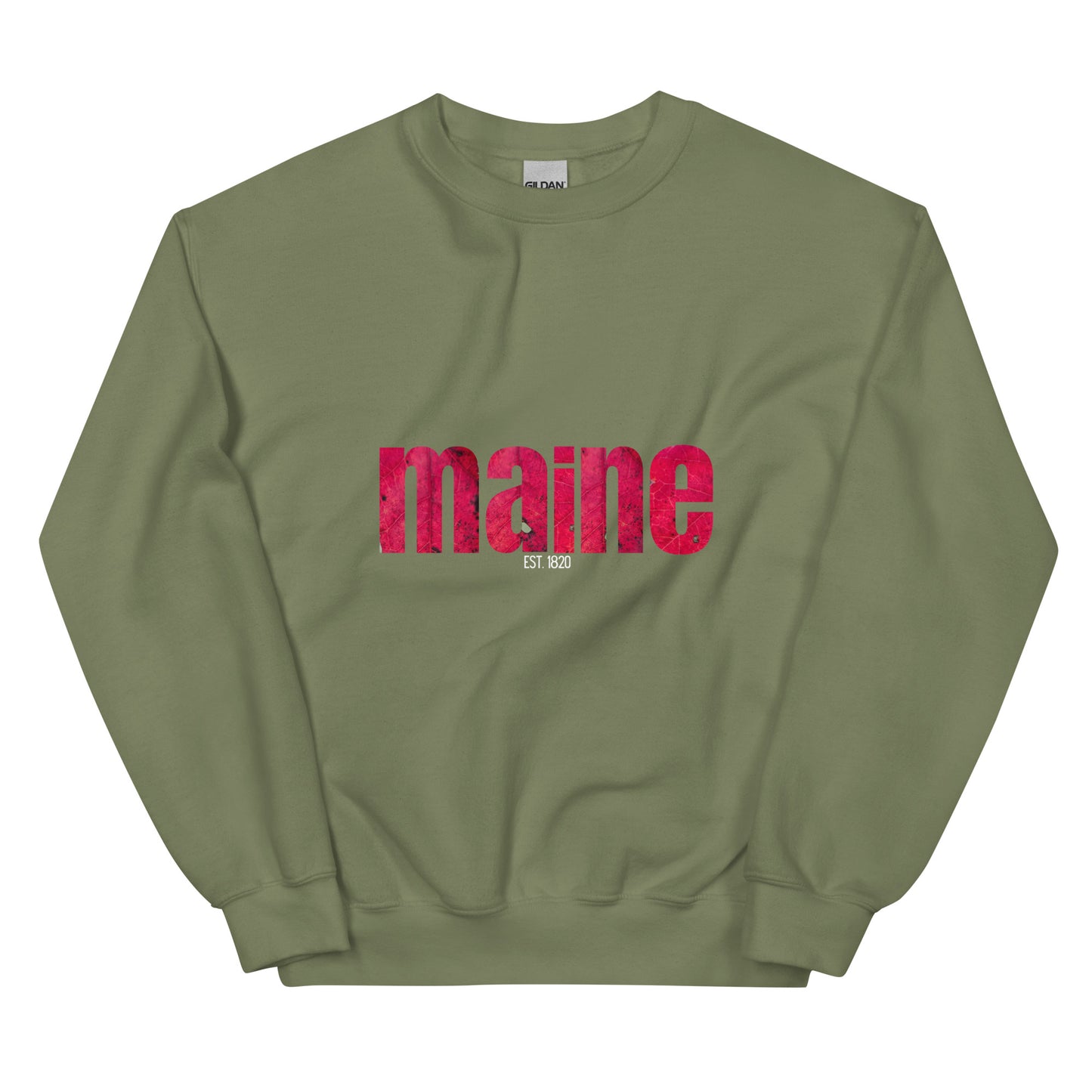 Maine Leaf Crewneck